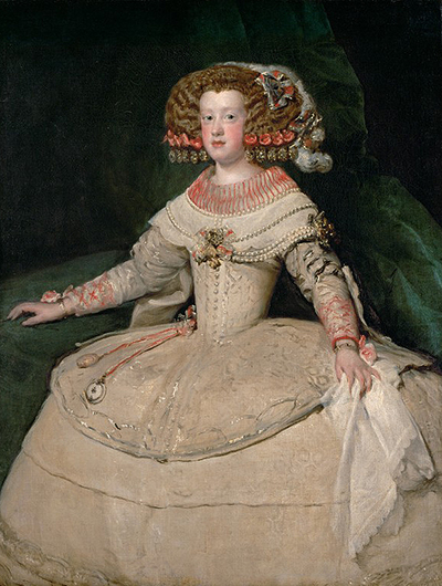 Portrait of the Infanta Maria Theresa of Spain 1653 Diego Velazquez